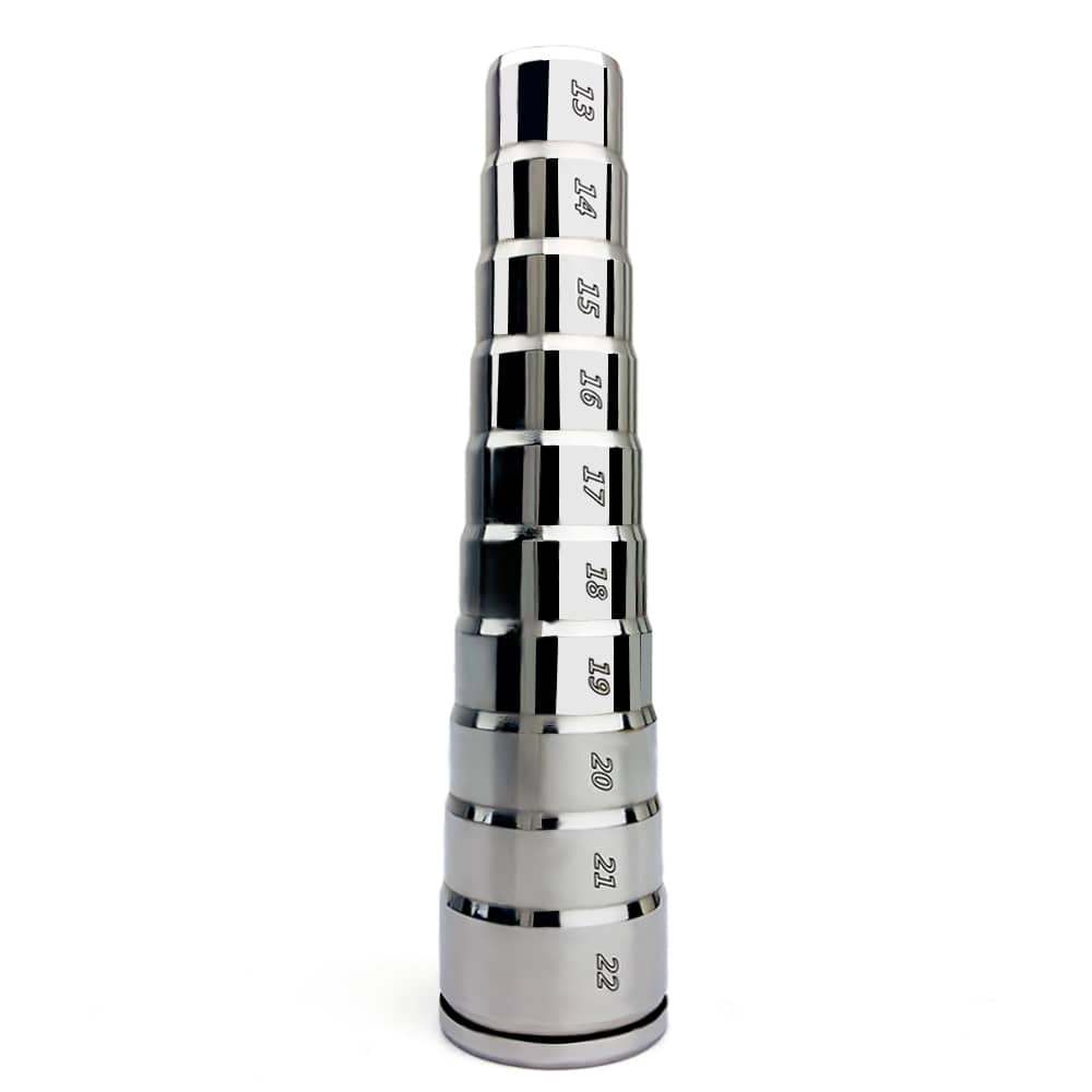 RVS Penisplugs Set Met Geleidelijke Maatopbouw