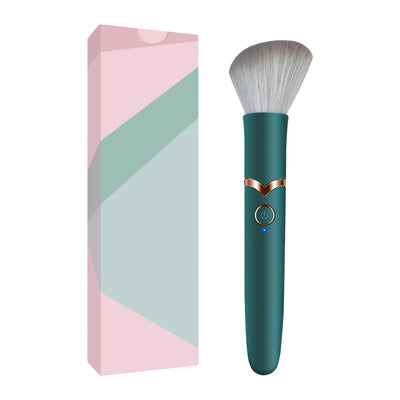Small Vibrator Makeup Brush Met Discreet Formaat