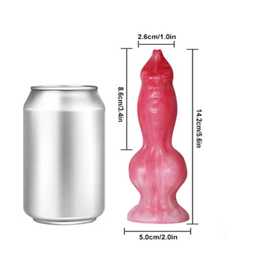 Wolf Knot Dildo 15cm Klein Formaat