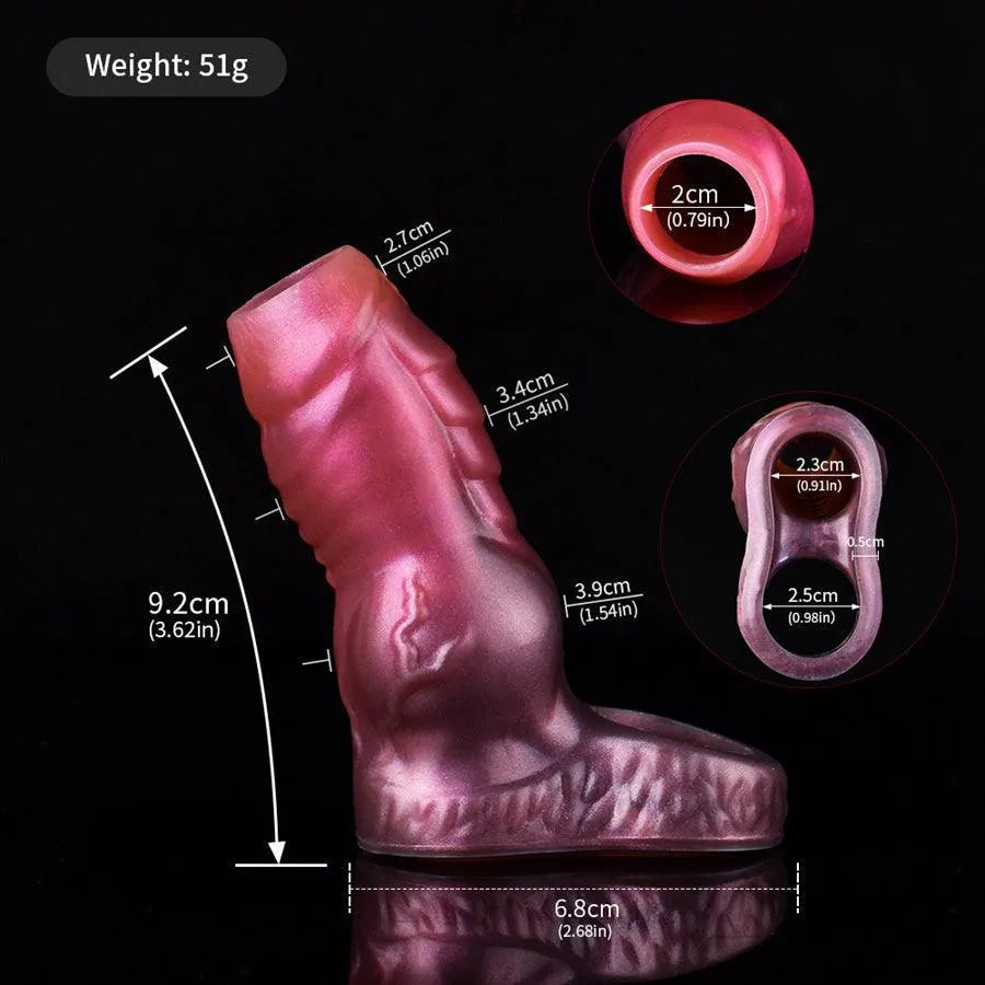 Opening Fantasy Knot Monster Penis Sleeve