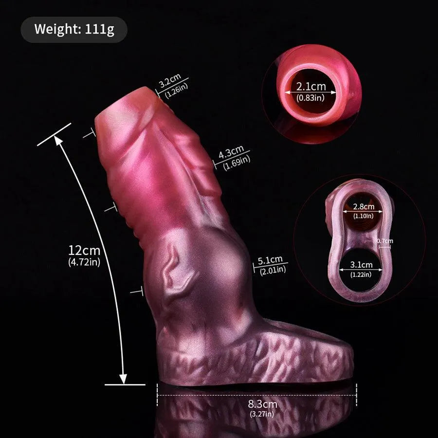 Opening Fantasy Knot Monster Penis Sleeve