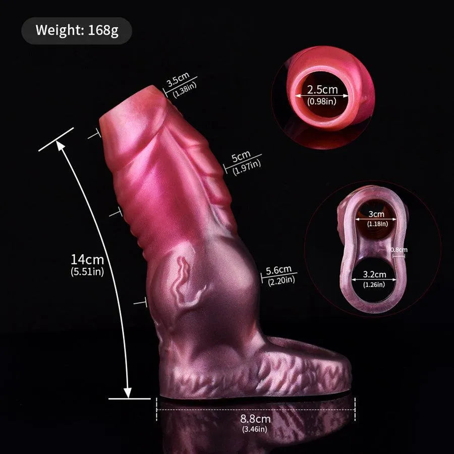Opening Fantasy Knot Monster Penis Sleeve