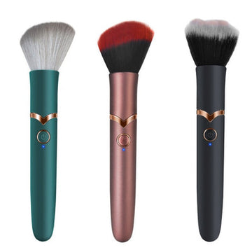 Small Vibrator Makeup Brush Met Discreet Formaat