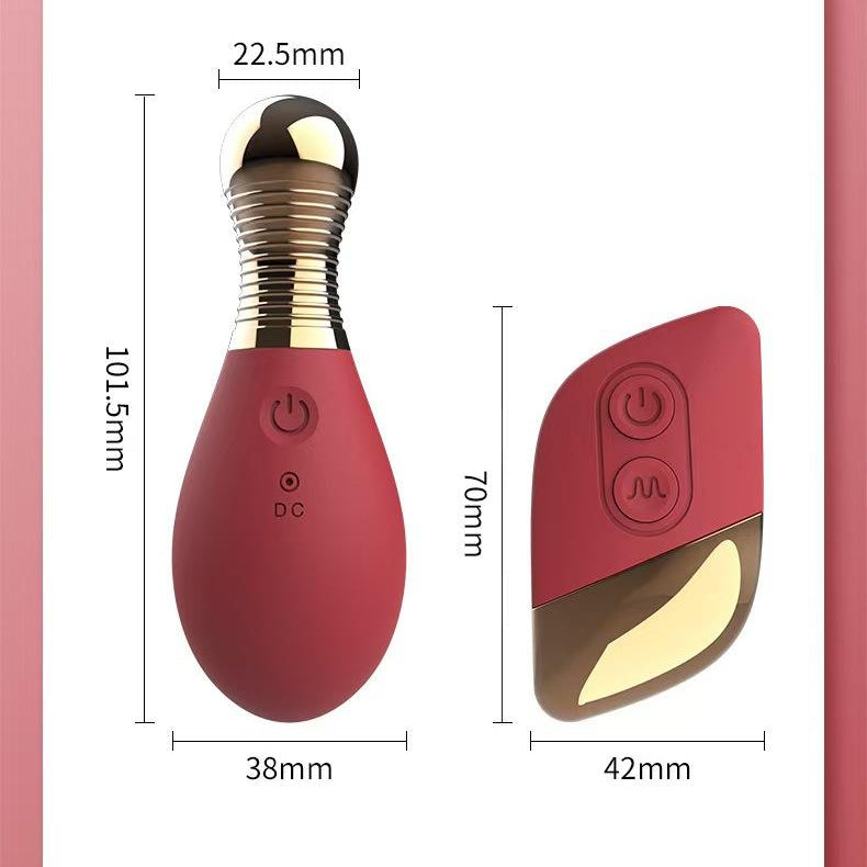 Parfumfles Afstandsbediening Clit Vibrator Met 10 Standen
