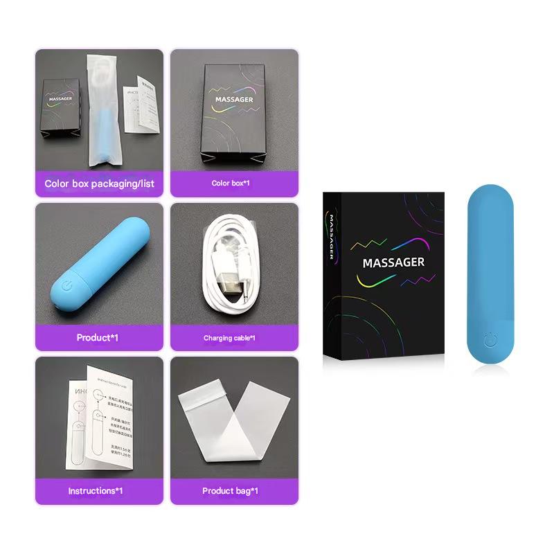 Waterdichte Oplaadbare Mini Bullet Clitoris Toy
