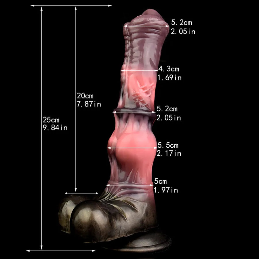 Strapon Horse Cock 25 cm Bestialiteit