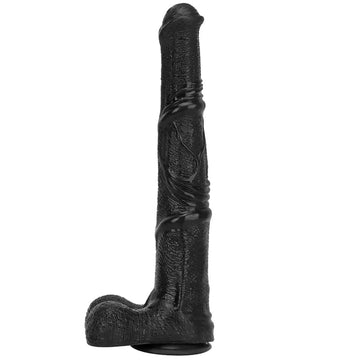 37cm Realistische XXL Horse Black Dildo