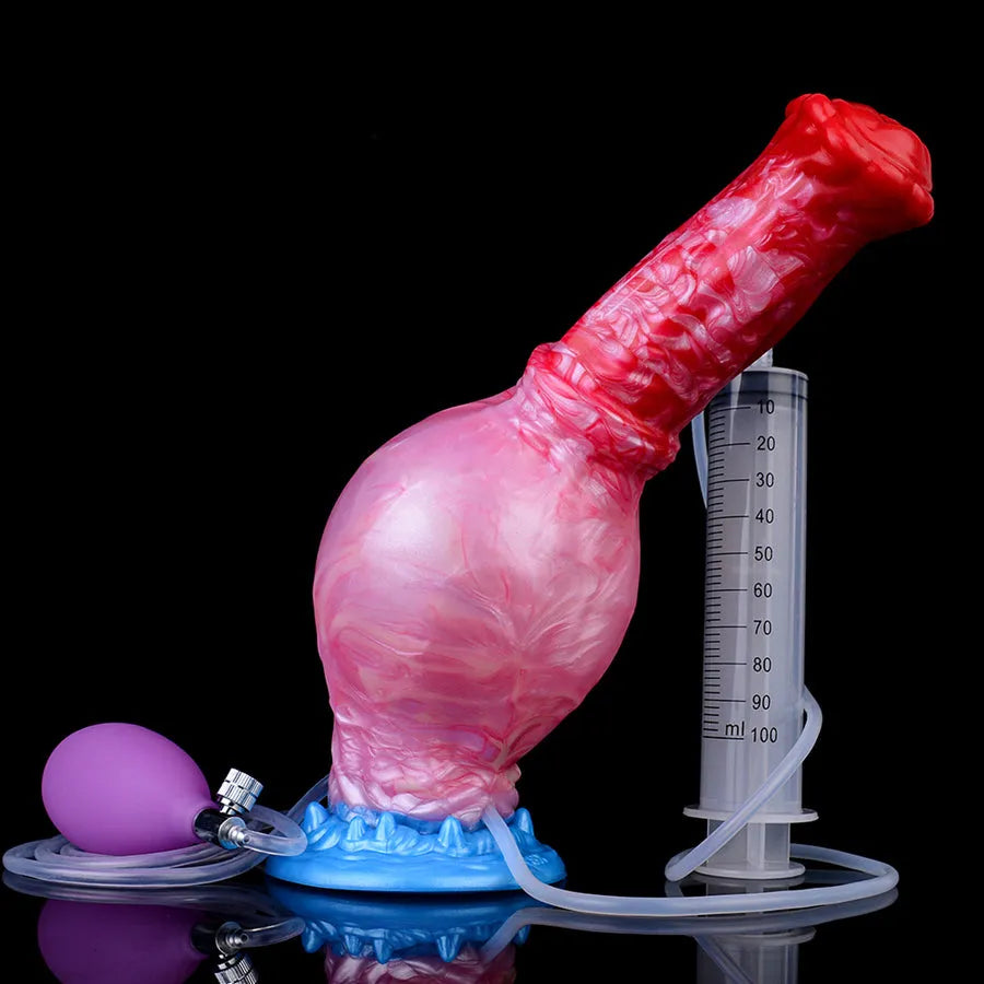26 cm Horse Inflatable Squirtingdildo