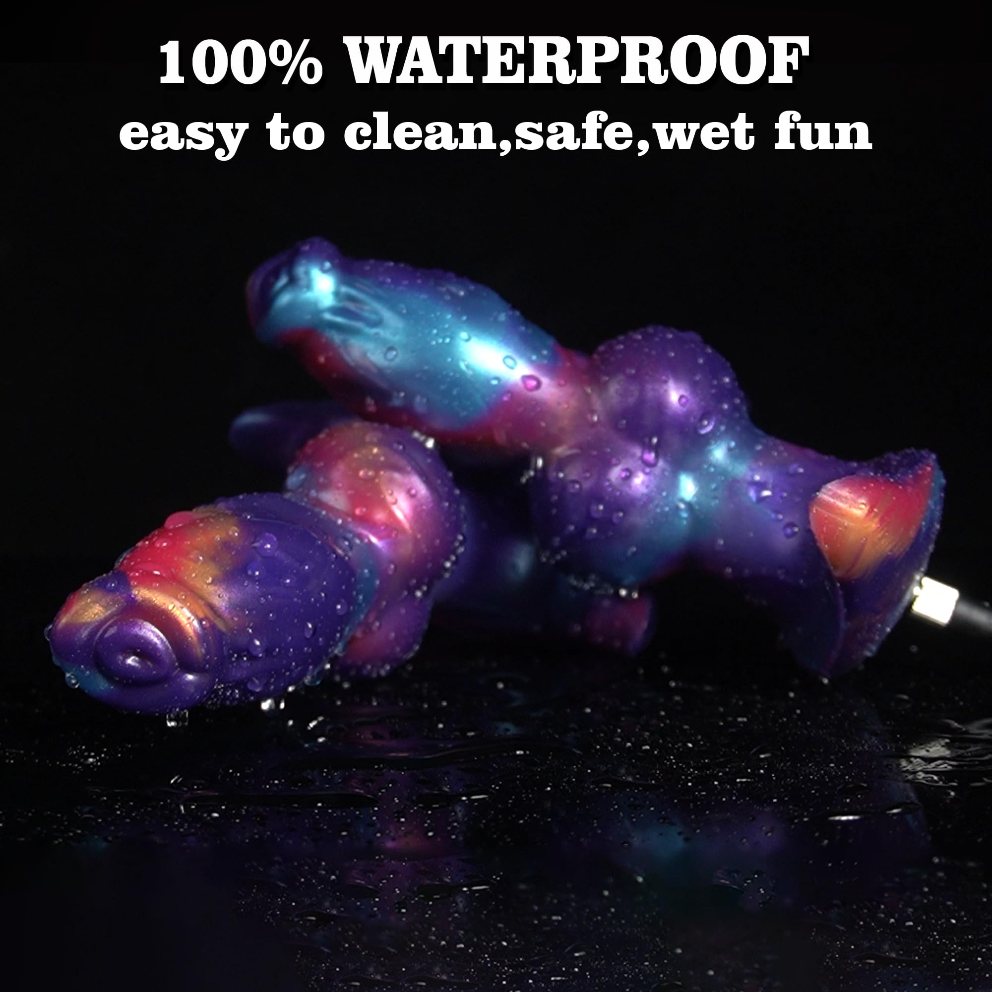 17 cm Fantasy Dog Knot Opblaasbare Buttplug