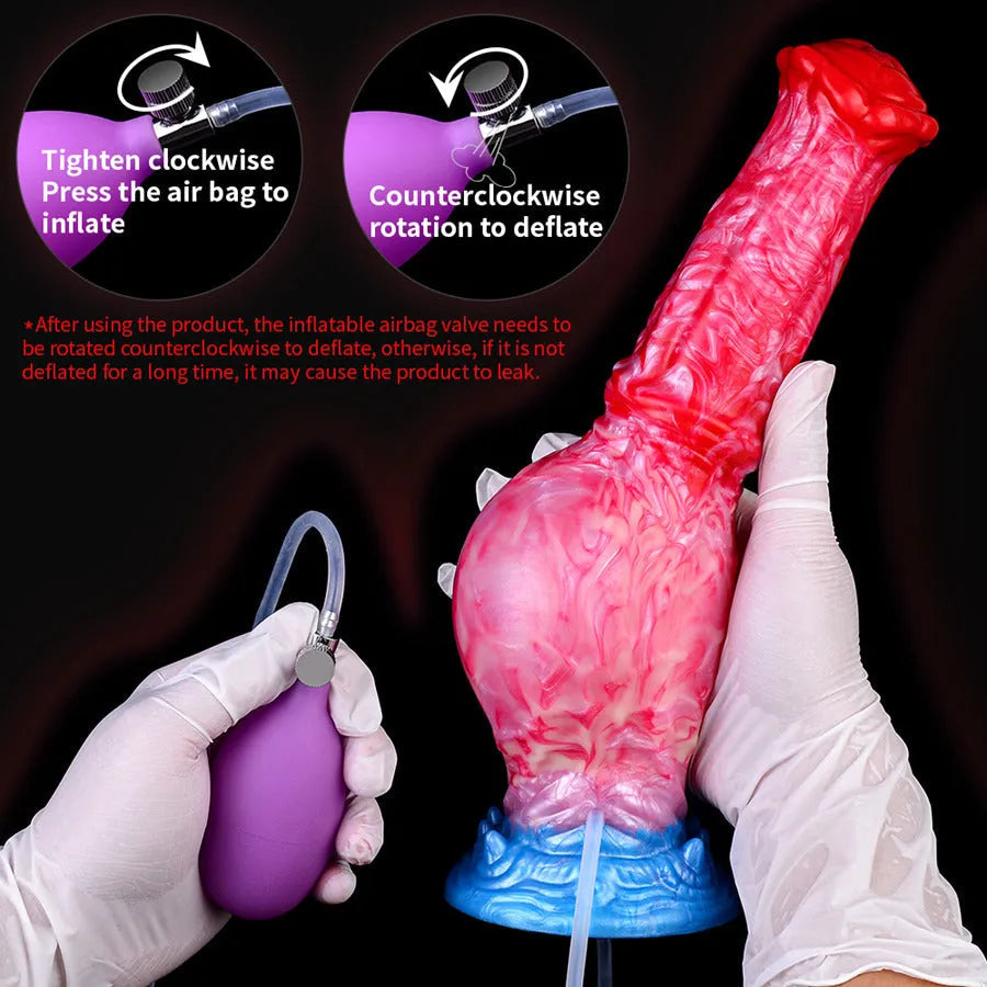 26 cm Horse Inflatable Squirtingdildo