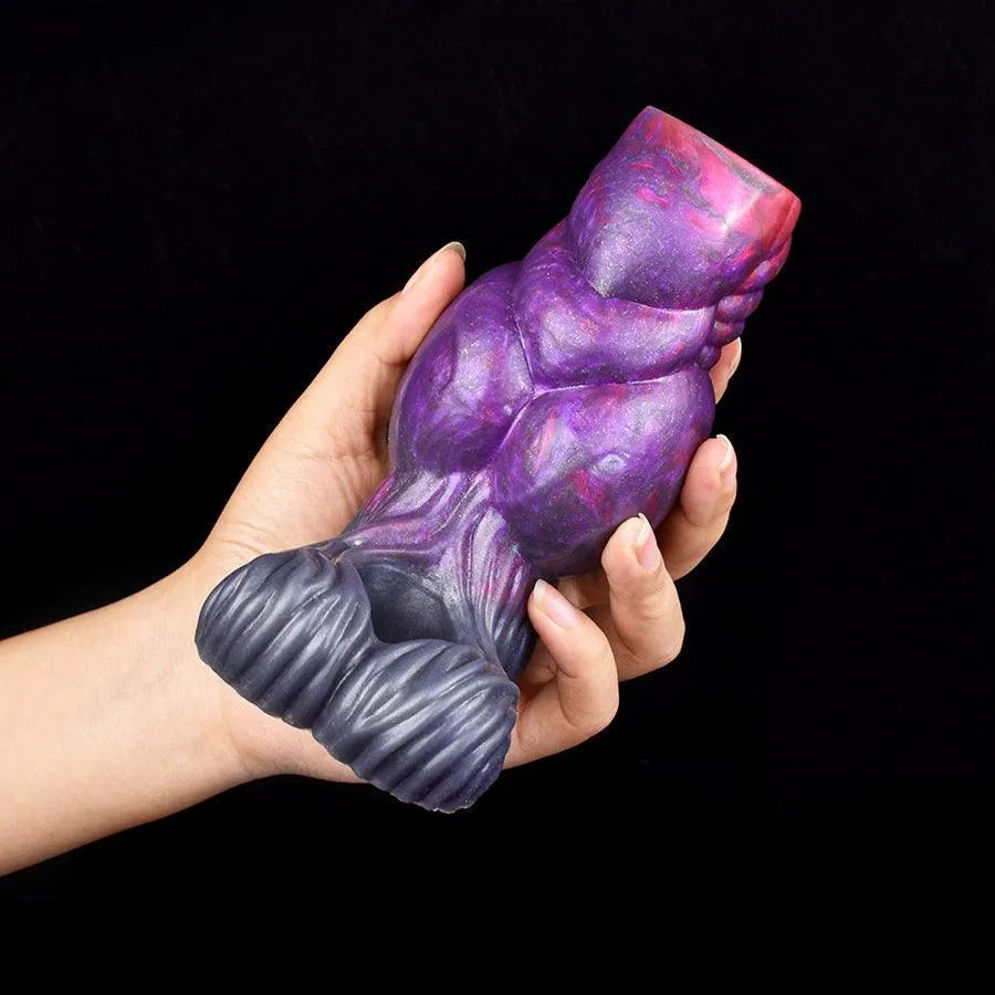 Dog Knot Silicone Opening Penis Girth Sleeve