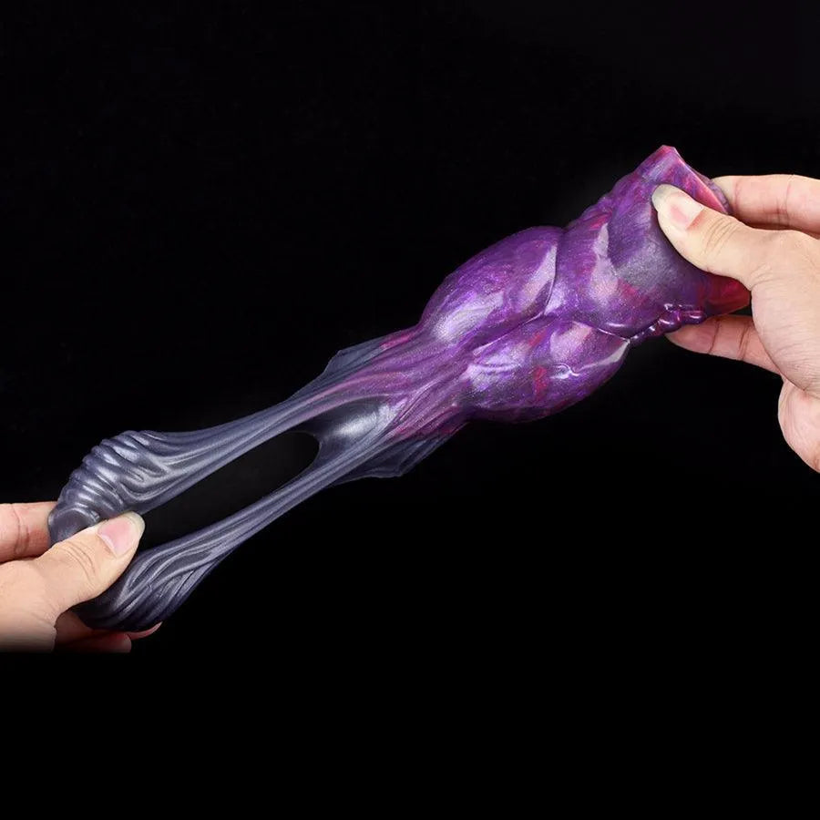 Dog Knot Silicone Opening Penis Girth Sleeve