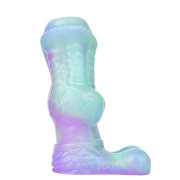 Lichtgevende Horse Cock Sleeve 18cm Met Knot