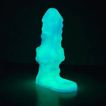 Groene Peni Sleeve Met Glow Textuur