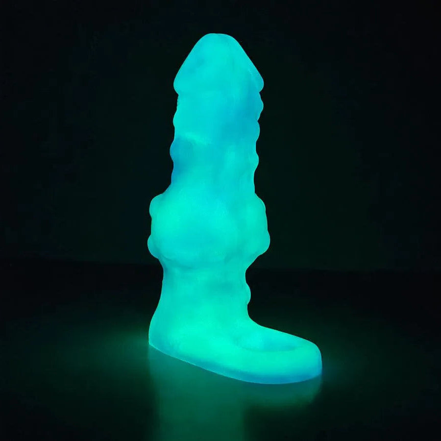 Groene Peni Sleeve Met Glow Textuur