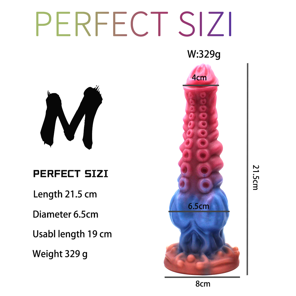 Fantasy Monster Tenticle Dildo met Knot