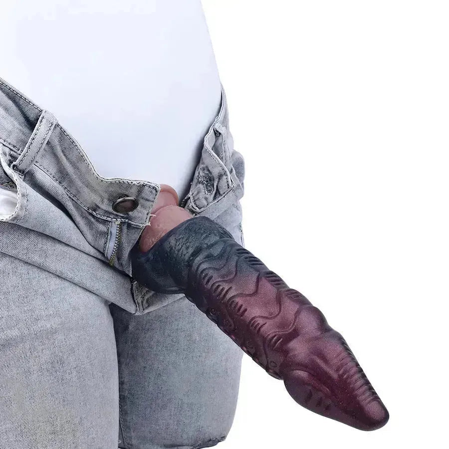 Holle Fantasy Tenticle Textuur Penis Sleeve