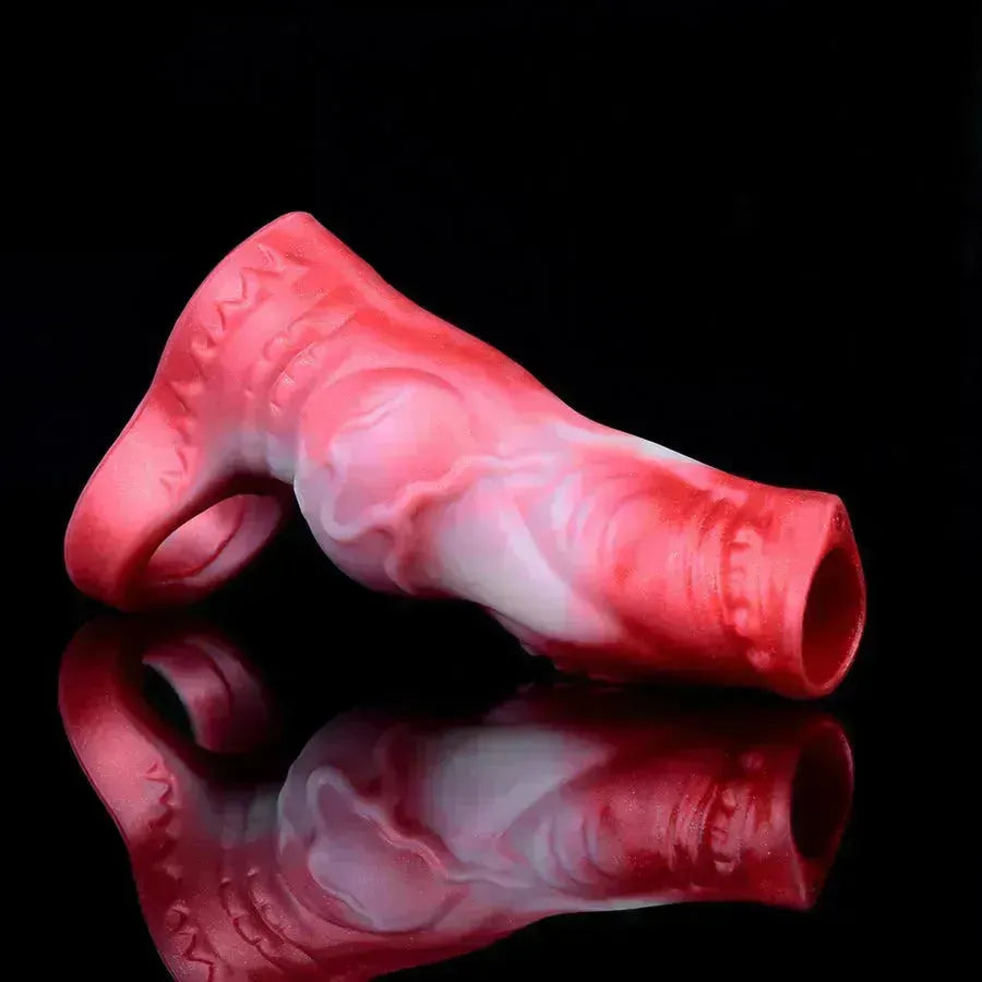 Dog Knot Penis Extender Sleeve 14cm