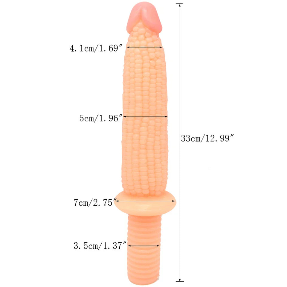 Grote Mais Dildo Anale Dildo Met Handvat
