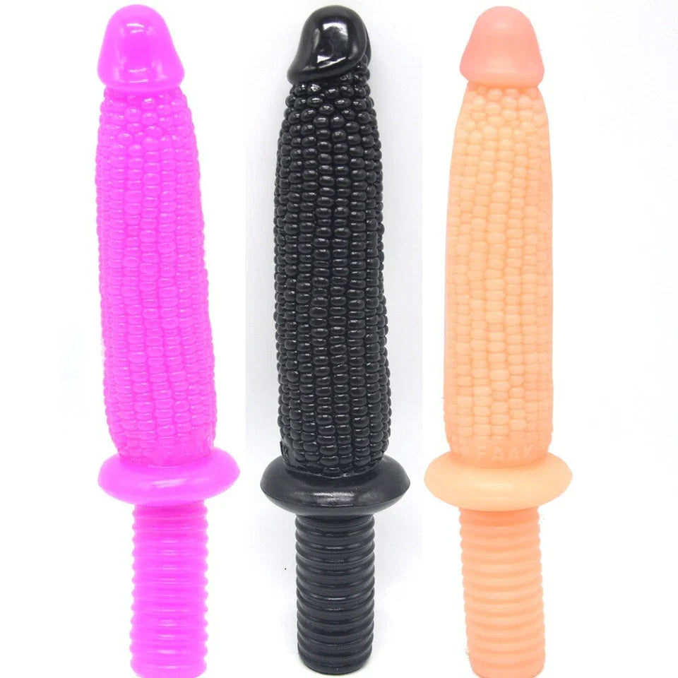 Grote Mais Dildo Anale Dildo Met Handvat