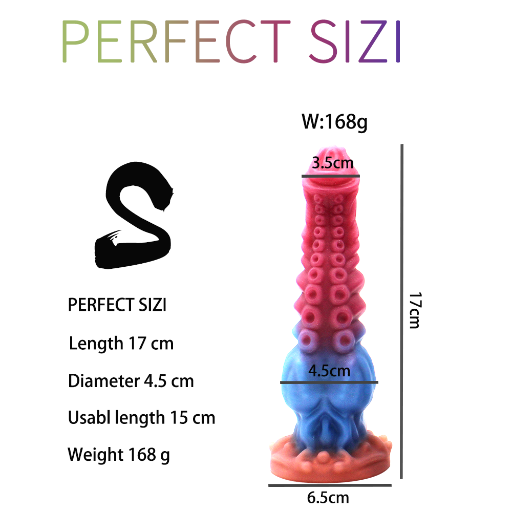 Fantasy Monster Tenticle Dildo met Knot