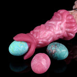 画像をギャラリー ビューアにロード Roze Alien Ovipositor Dildo met Airbag