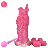 Charger l&#39;image dans la galerie, Siliconen Ovipositor Alien Dildo voor BDSM-spel