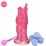 Charger l&#39;image dans la galerie, Siliconen Ovipositor Alien Dildo voor BDSM-spel