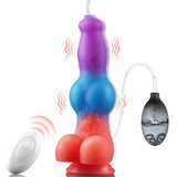 Charger l&#39;image dans la galerie, Remote Controlled Vibrating Squirting Dildo