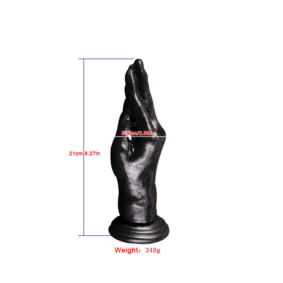 21 cm Realistische Fisting Dildo in Handvorm