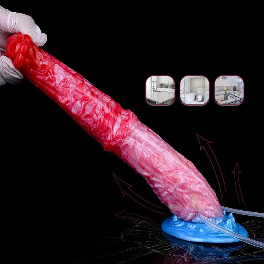 26 cm Horse Inflatable Squirtingdildo