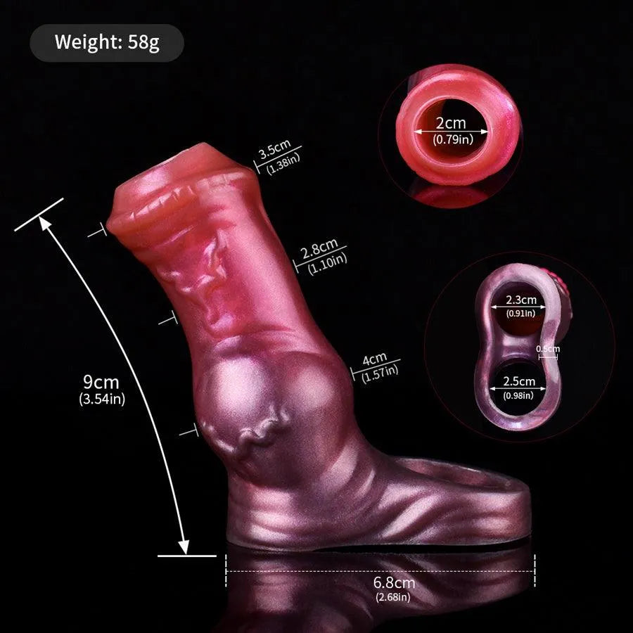 Realistische Siliconen Horse Cock Voor Mannen