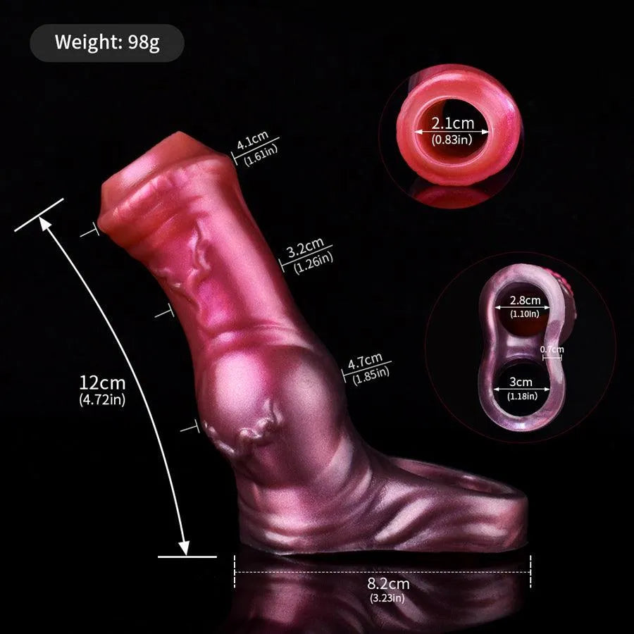 Realistische Siliconen Horse Cock Voor Mannen