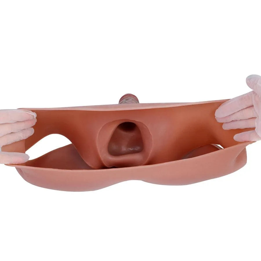 18 cm Holle Penis Sleeve Wearable Dildopants