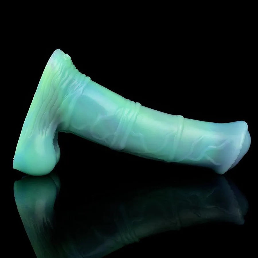 Fantasy Horse Cock Sleeve 20cm Met Glow Effect
