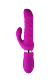 Carica l&#39;immagine nel visualizzatore di Gallery, Mizzzee Rechargeable Silent Rabbit Vibrator Clitoral Stimulator Purple / Whorl