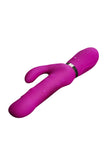 Carica l&#39;immagine nel visualizzatore di Gallery, Mizzzee Rechargeable Silent Rabbit Vibrator Clitoral Stimulator Purple / Smooth