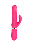 Carica l&#39;immagine nel visualizzatore di Gallery, Mizzzee Rechargeable Silent Rabbit Vibrator Clitoral Stimulator Rose Red / Smooth