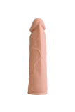 Load image into Gallery viewer, Waterproof Reusable Stretchy Realistic Penis Sleeve Skin Tone / L