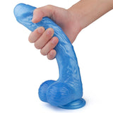 Afbeelding in Gallery-weergave laden, 4 Colors 9.45 Inch Powerful Sucker Macho Dildo Blue