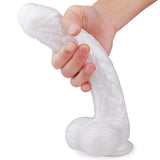 Afbeelding in Gallery-weergave laden, 4 Colors 9.45 Inch Powerful Sucker Macho Dildo White