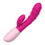 Charger l&#39;image dans la galerie, Rechargeable Personal Rabbit Vibrator Clit Stimulator Rose Red