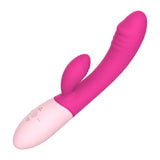 画像をギャラリー ビューアにロード Usb Charging Personal Dildo Rabbit Vibrator Rose Red