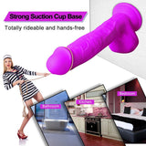 Charger l&#39;image dans la galerie, 9.5 Inch Super Soft Liquid Realistic Silicone Dildo