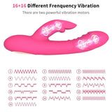 Afbeelding in Gallery-weergave laden, G-Spot Rabbit Vibrator Penis And Raised Surface Design