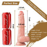 Charger l&#39;image dans la galerie, 9 Inch Huge Popular Suction Cup Soft Realistic Dildo