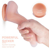 Charger l&#39;image dans la galerie, 7.68 Inch Silicone Soft Realistic Dildo With The Keel