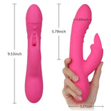 Afbeelding in Gallery-weergave laden, G-Spot Rabbit Vibrator Penis And Raised Surface Design