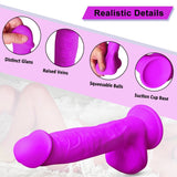 Charger l&#39;image dans la galerie, 9.5 Inch Super Soft Liquid Realistic Silicone Dildo