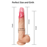 Afbeelding in Gallery-weergave laden, 9 Inch Thrusting Rotating Vibrating Super Realistic Silicone Dildo